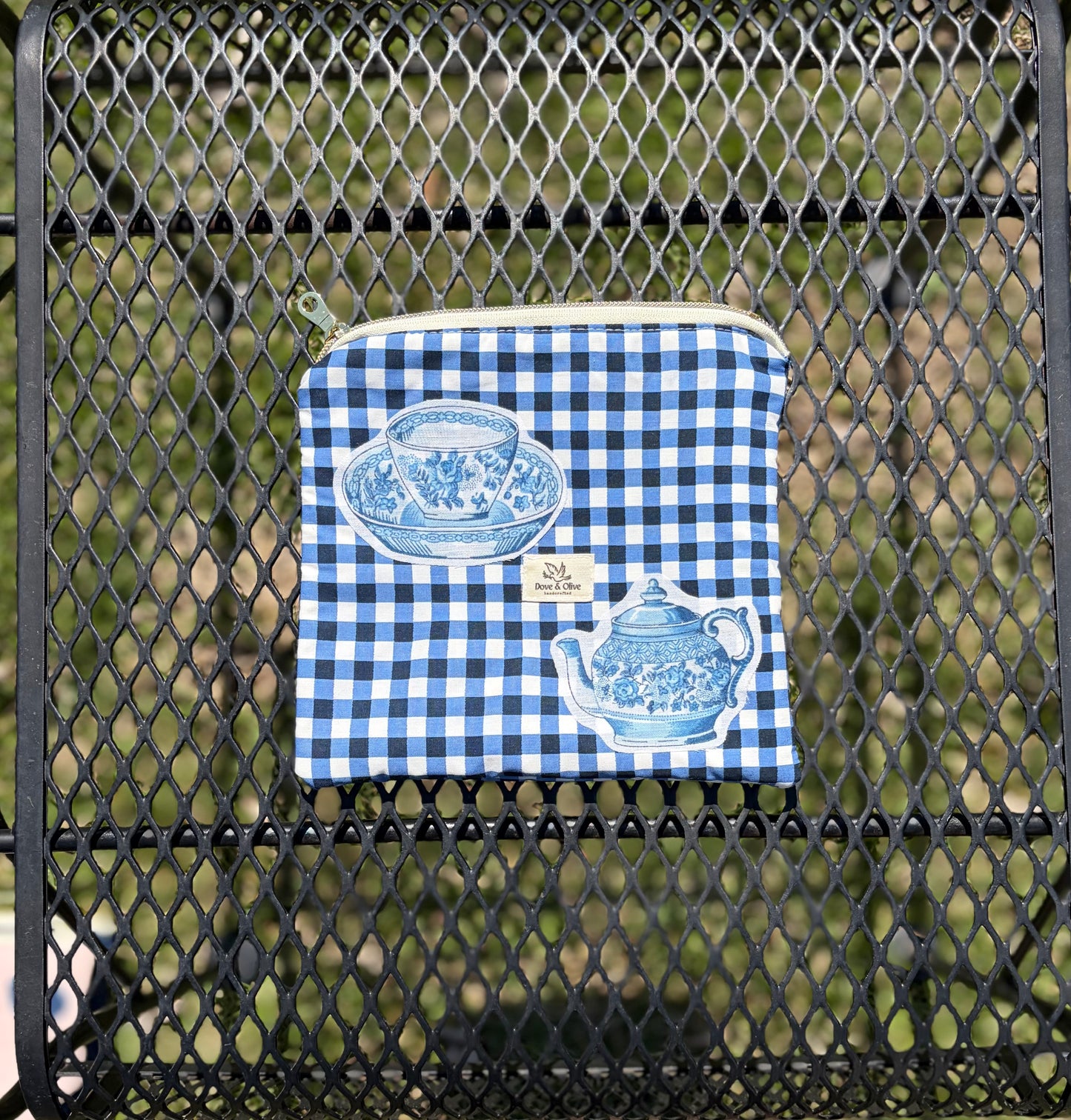 Patchwork Zipper Pouch