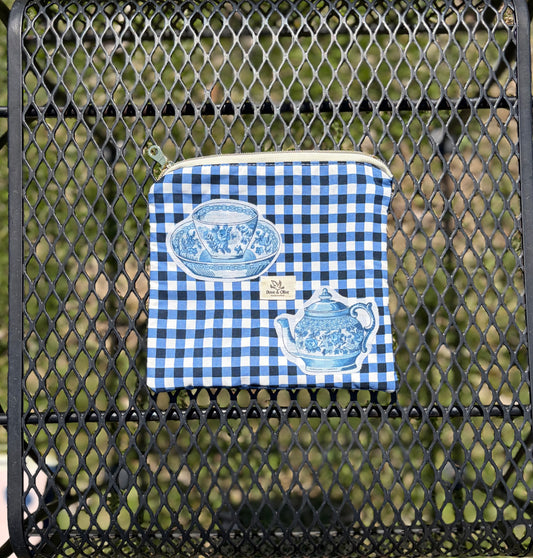 Patchwork Zipper Pouch