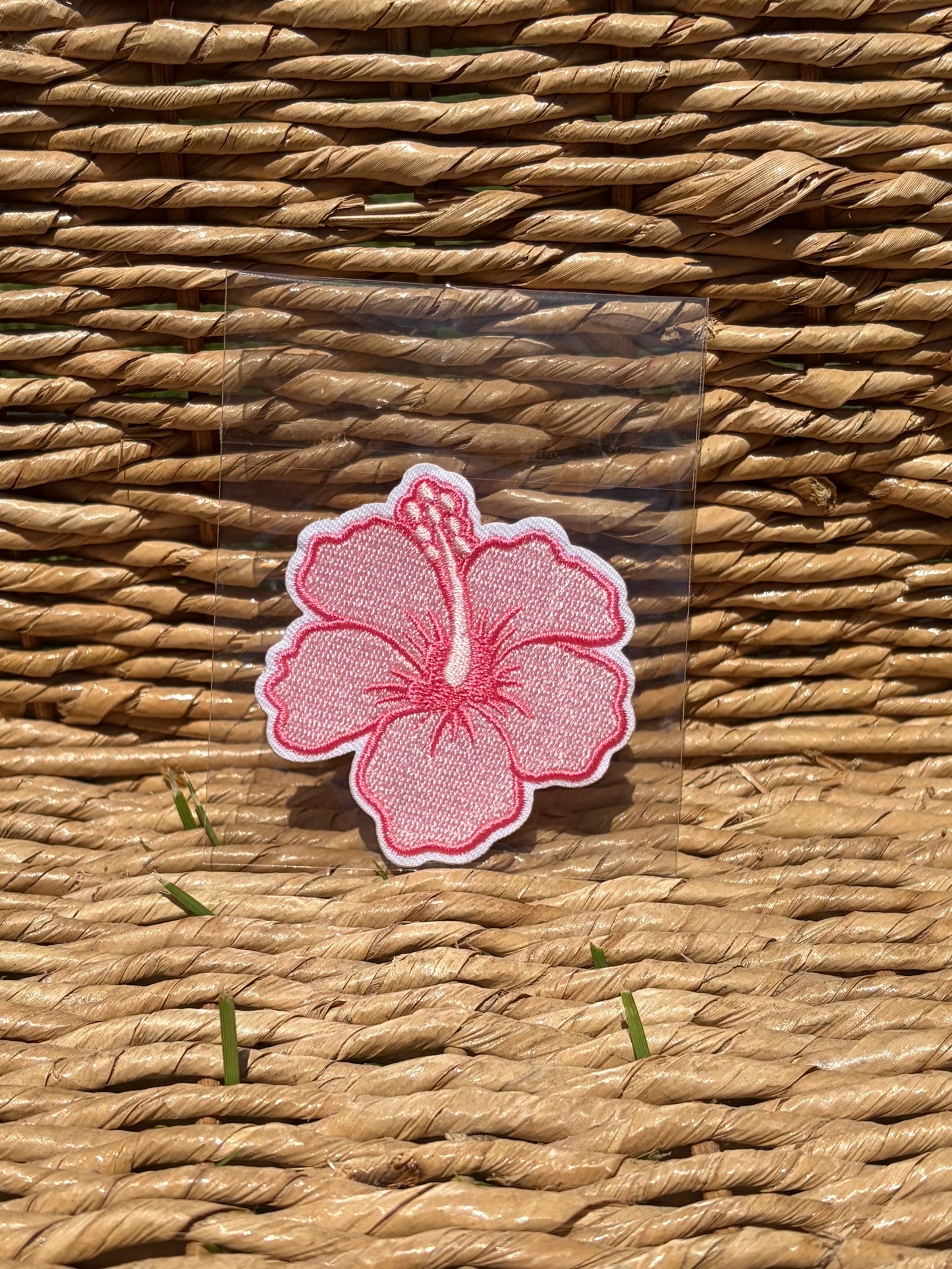 Embroidered Iron On Patches: Beach