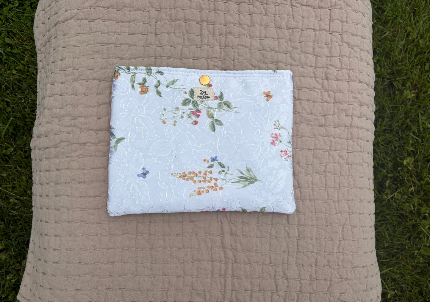 Floral Book Sleeve
