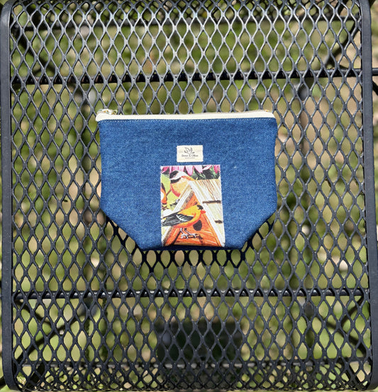 Patchwork Zipper Pouch