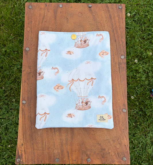 Hot Air Balloon Book Sleeve