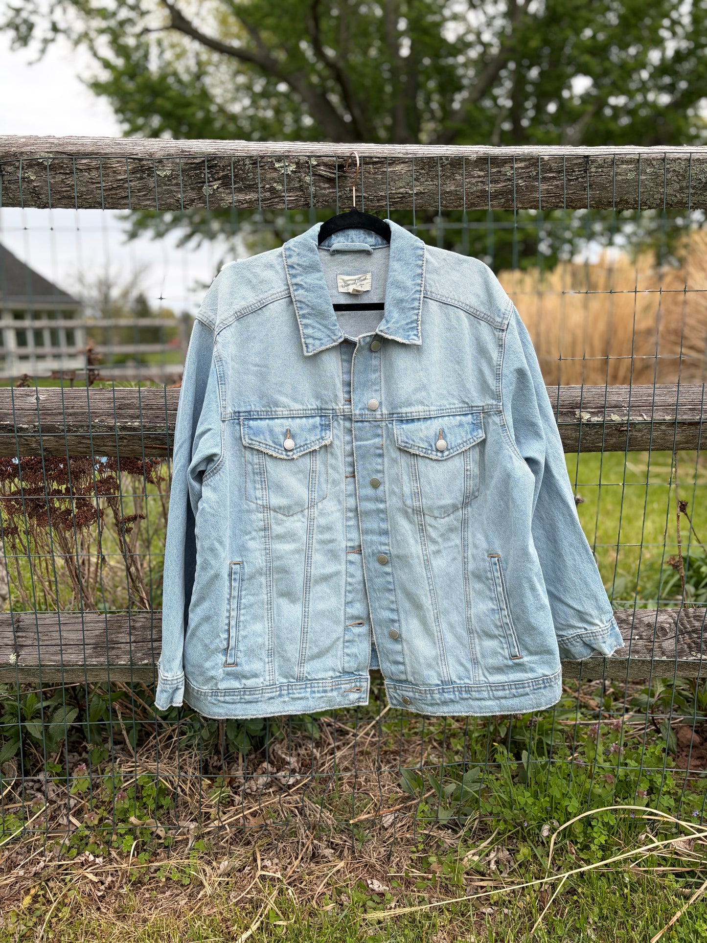XL Quiet Strength Denim Jacket