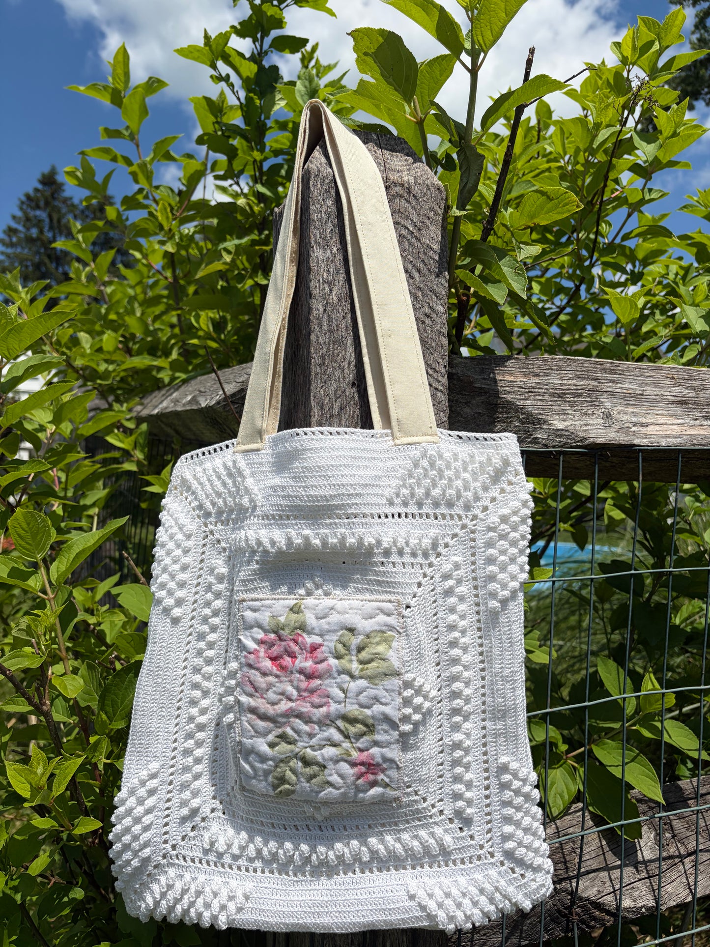 Heirloom Rose Tote