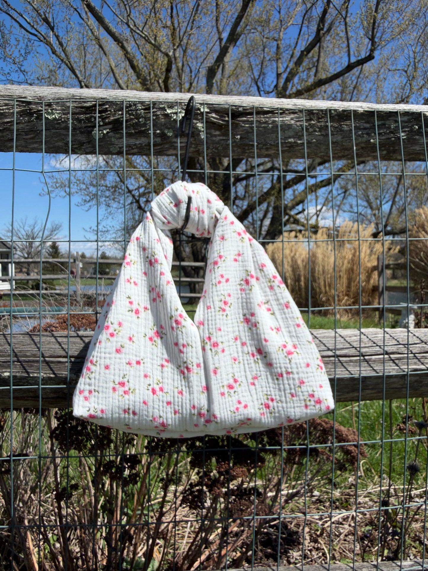 Floral Knot Bag