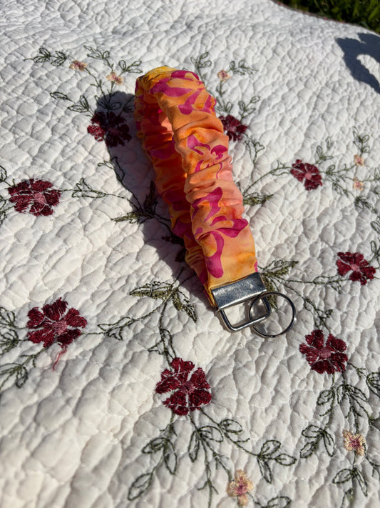Hawaiian Scrunchie Keychain