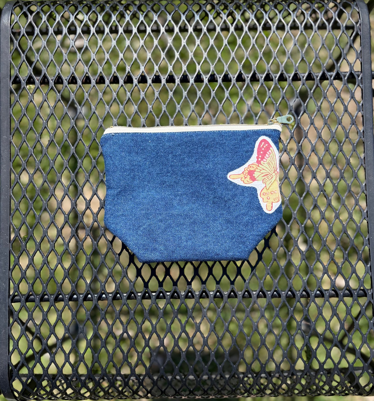 Patchwork Zipper Pouch