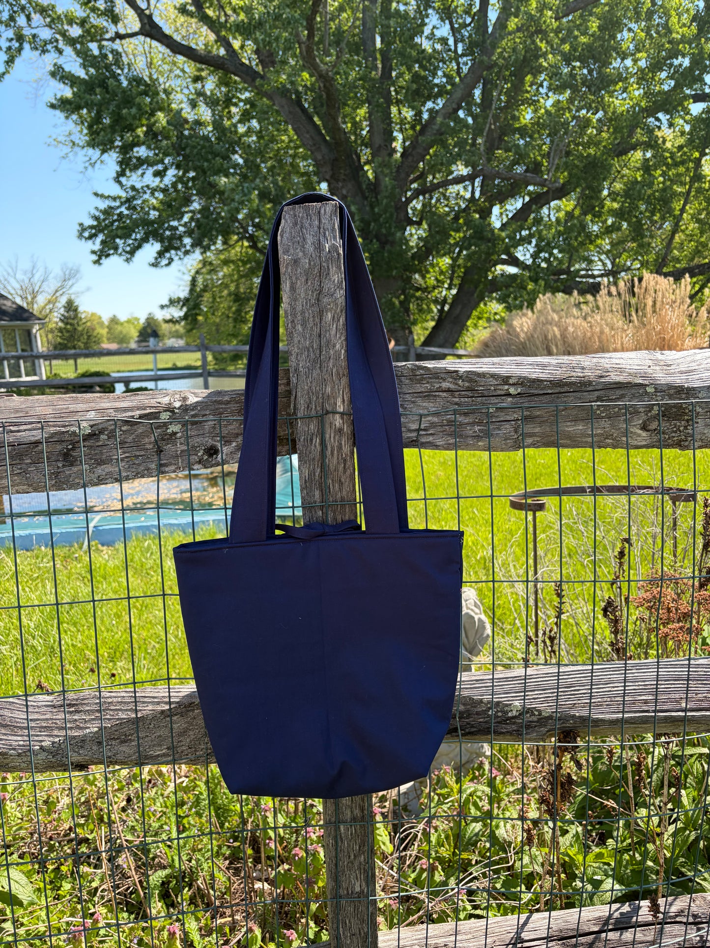 Flower Quilt Tote
