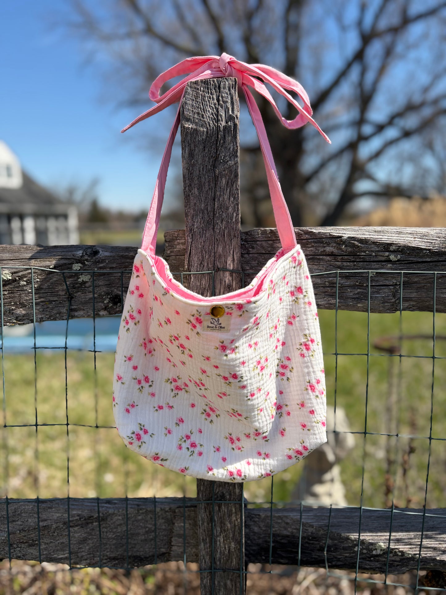 Bow Hand/Shoulder Bag