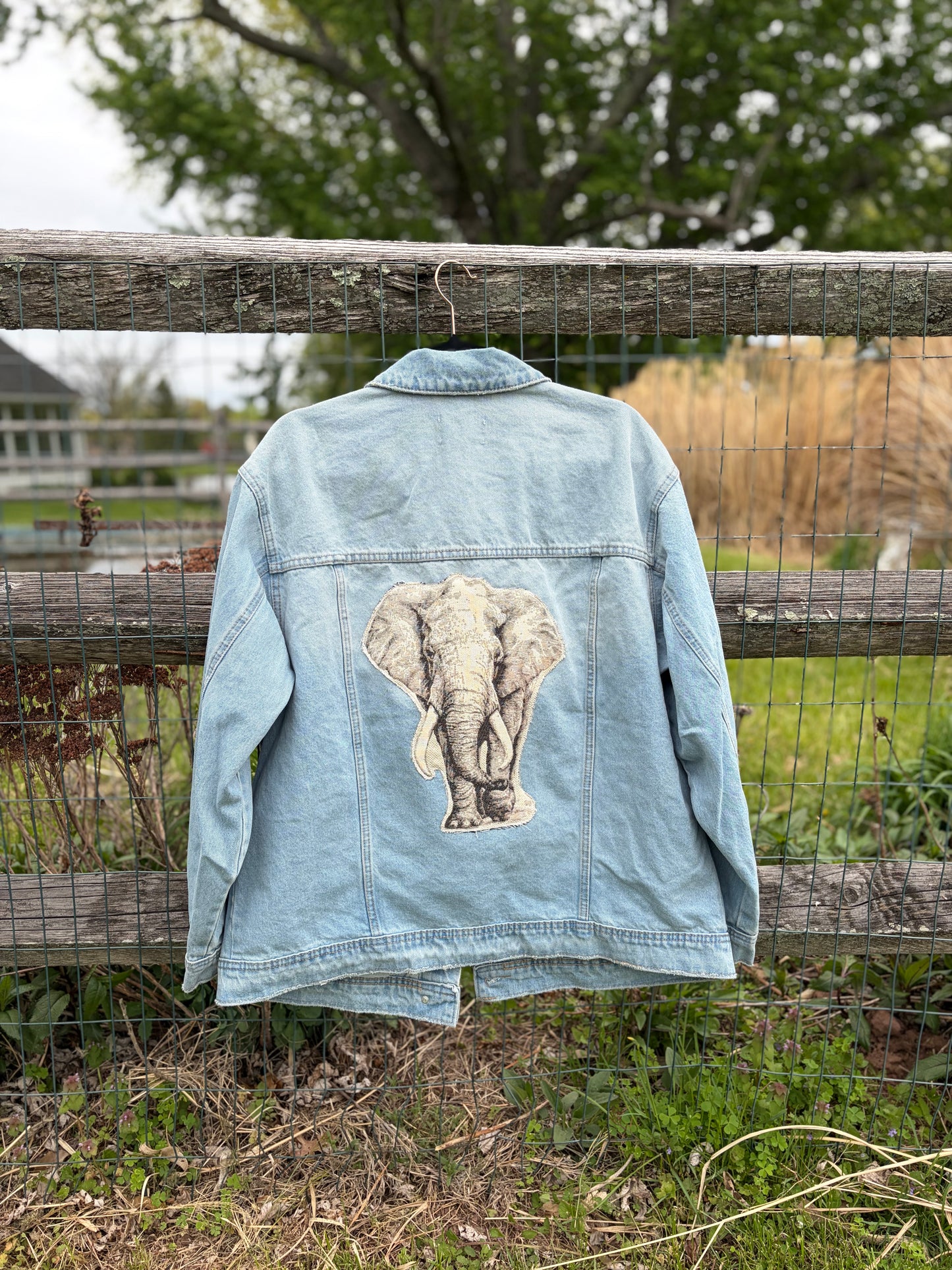 XL Quiet Strength Denim Jacket