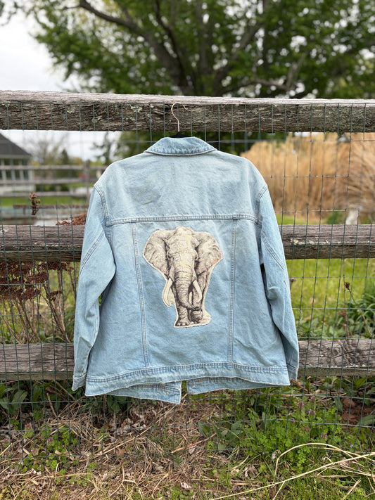 XL Quiet Strength Denim Jacket