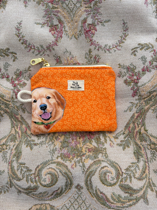Puppy Mini Zip Pouch