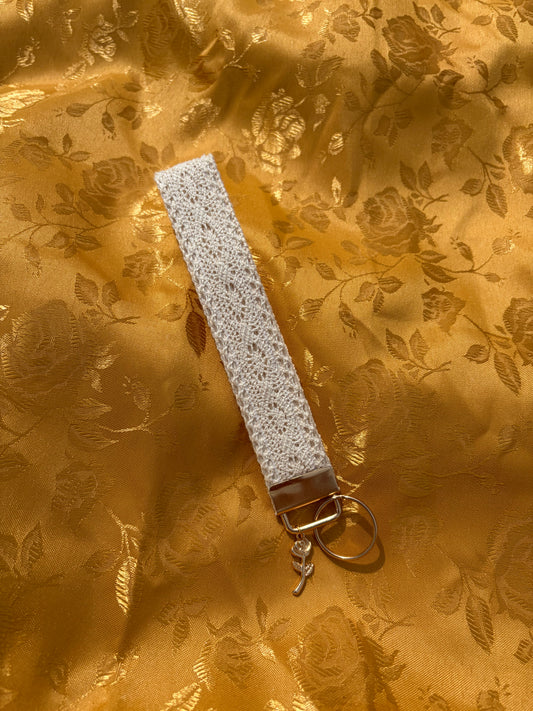 Lace Charm Keychain